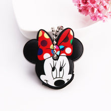 Load image into Gallery viewer, Cute Cartoon Keychain Silicone Stitch Protective Key Case Cover for Key Control Dust Cap Holder Gift Women Key Chain