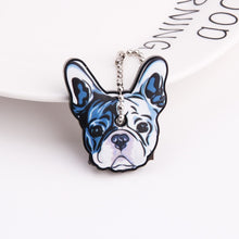 Load image into Gallery viewer, Cute Cartoon Keychain Silicone Stitch Protective Key Case Cover for Key Control Dust Cap Holder Gift Women Key Chain