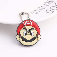 Load image into Gallery viewer, Cute Cartoon Keychain Silicone Stitch Protective Key Case Cover for Key Control Dust Cap Holder Gift Women Key Chain